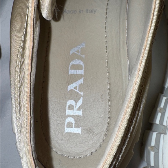 Prada Women's Lug Sole Platform Sneakers - Deserto 37.5 - Picture 3 of 4